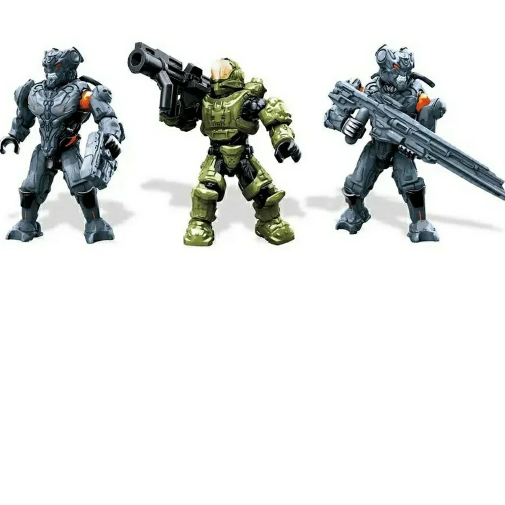 Mega Bloks Halo 5 Phaeton Gunship Building Set With 3 Figures+Weapons #38136 NIB - Picture 5 of 9